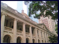 Legislative Council Building (Legco Bldg) on Statue Square, the parliament building of Hong Kong, built in 1912.